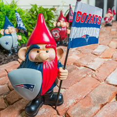 New England Patriots, Flag Holder Gnome, NFL, Home