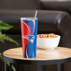 Stainless Steel Tumbler, 20oz, New England Patriots, NFL, Home