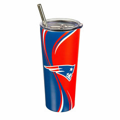 Stainless Steel Tumbler, 20oz, New England Patriots, NFL, Home