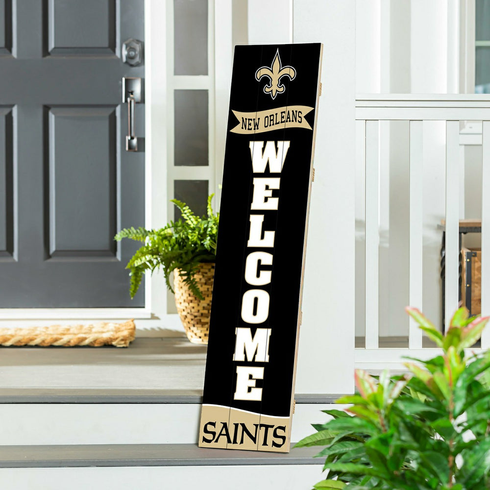 New Orleans Saints Large Single Sided Leaner, 46", NFL, Home