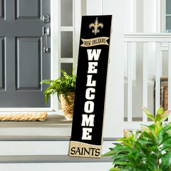 New Orleans Saints Large Single Sided Leaner, 46", NFL, Home