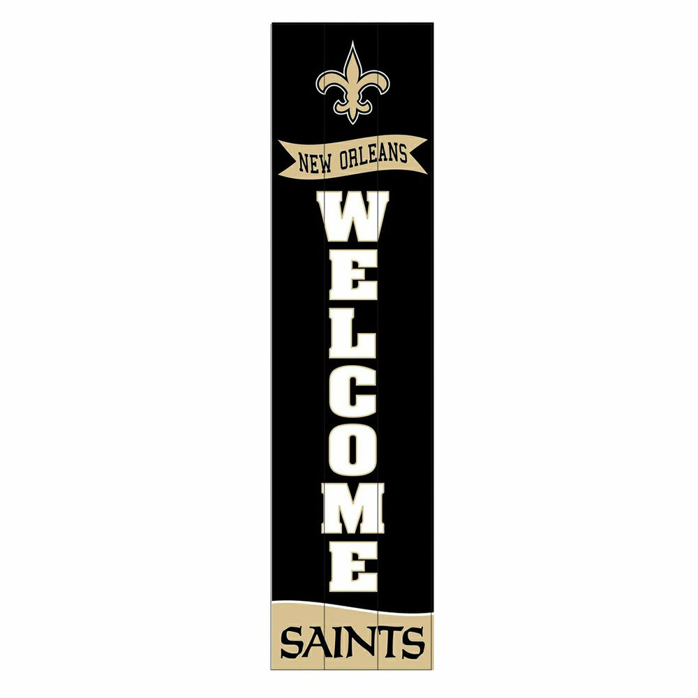 New Orleans Saints Large Single Sided Leaner, 46", NFL, Home