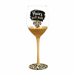 New Orleans Saints, 17oz Boxed Stemware, NFL, Home