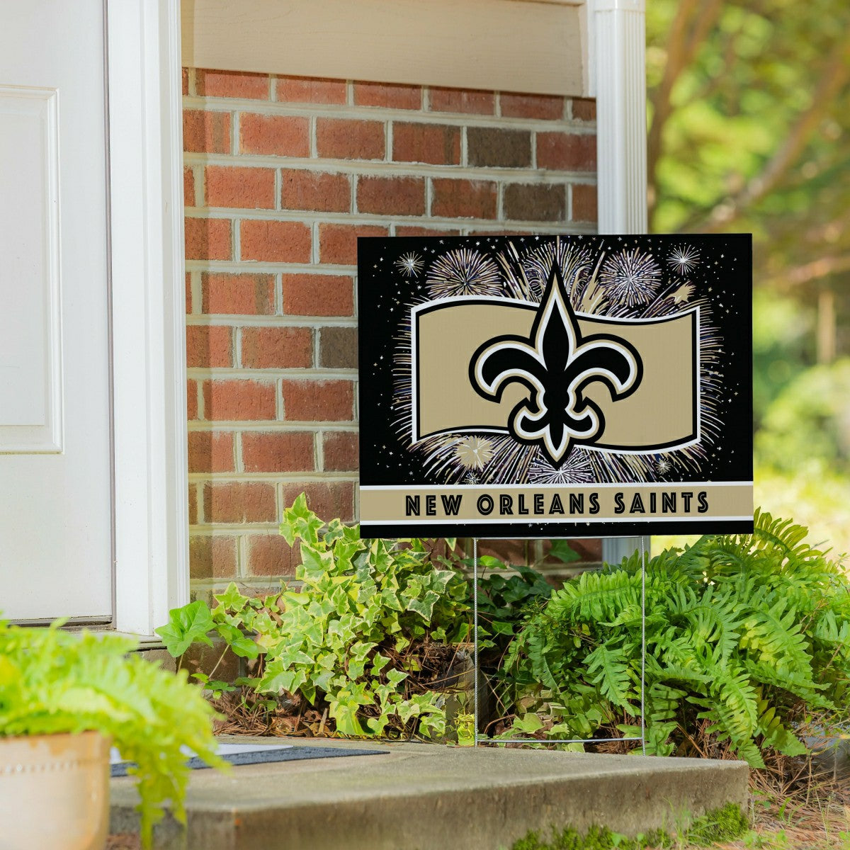 New Orleans Saints Yard Sign, Patriotic, NFL, Home