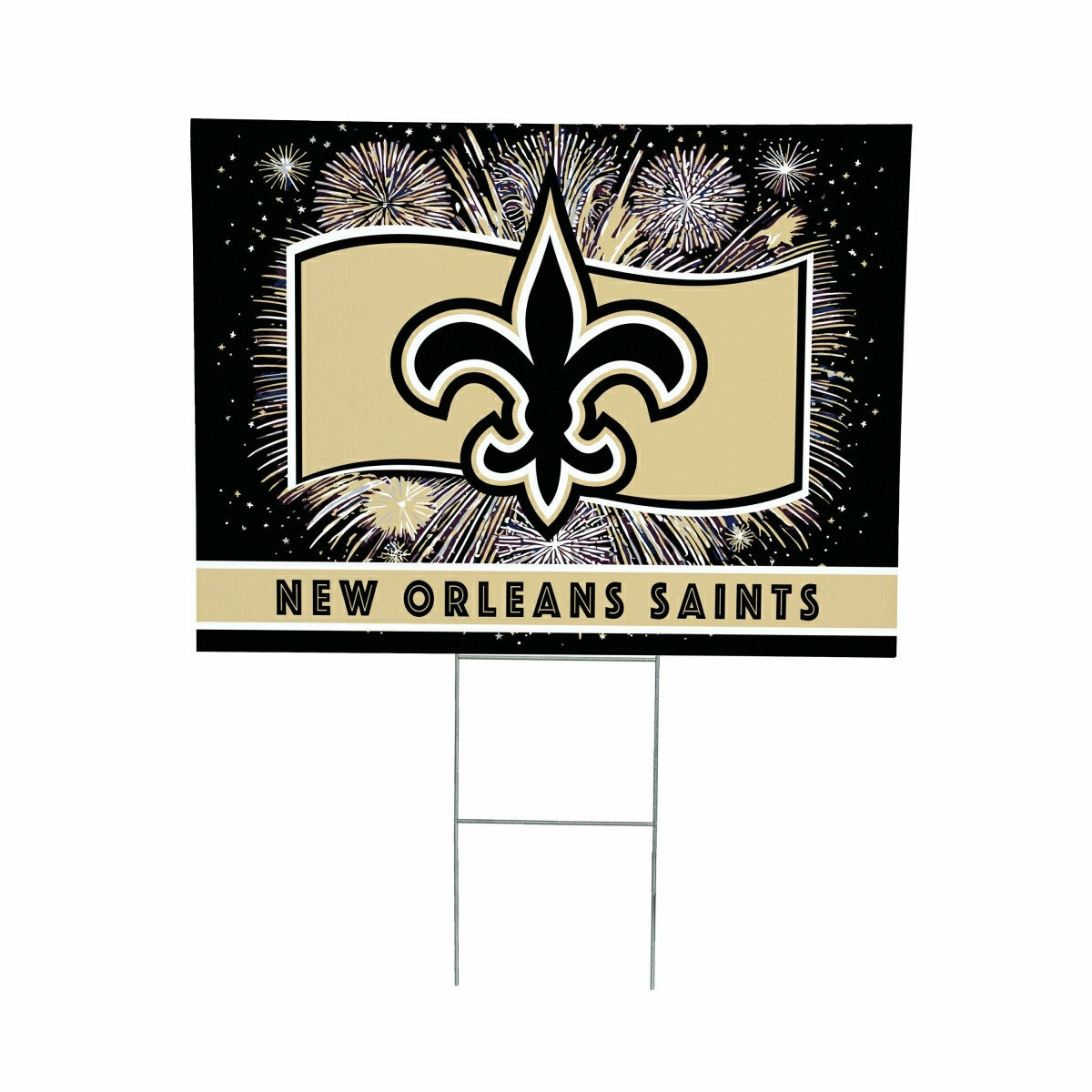 New Orleans Saints Yard Sign, Patriotic, NFL, Home