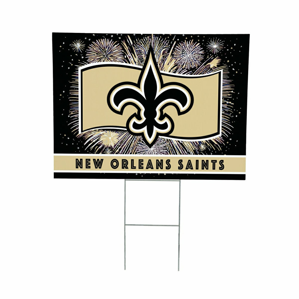 New Orleans Saints Yard Sign, Patriotic, NFL, Home