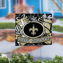 New Orleans Saints Yard Sign, Holiday, NFL, Home
