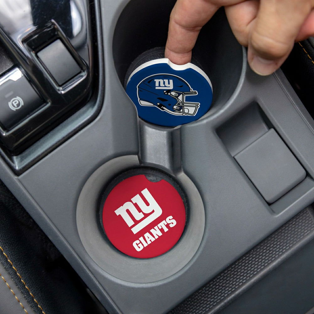 New York Giants Car Coaster Set, 2pc, NFL