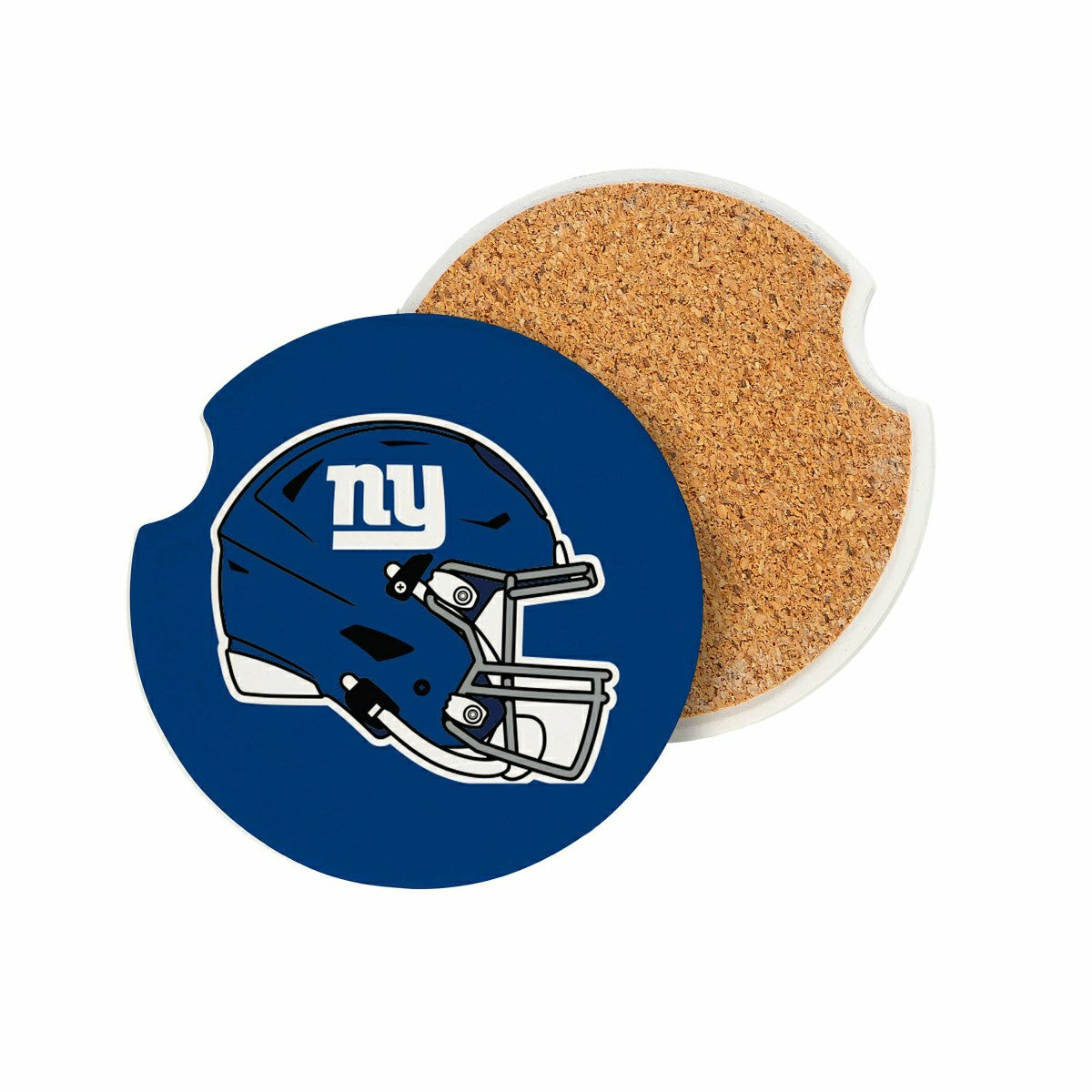 New York Giants Car Coaster Set, 2pc, NFL