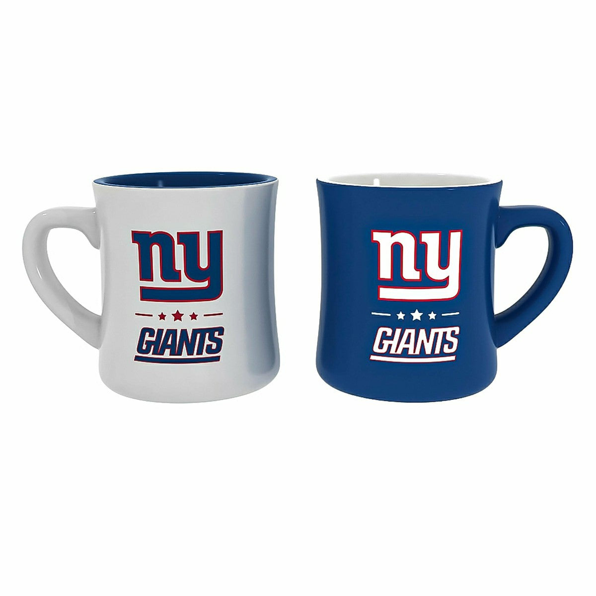 New York Giants 10oz Ceramic Cup Set, 2pc, NFL