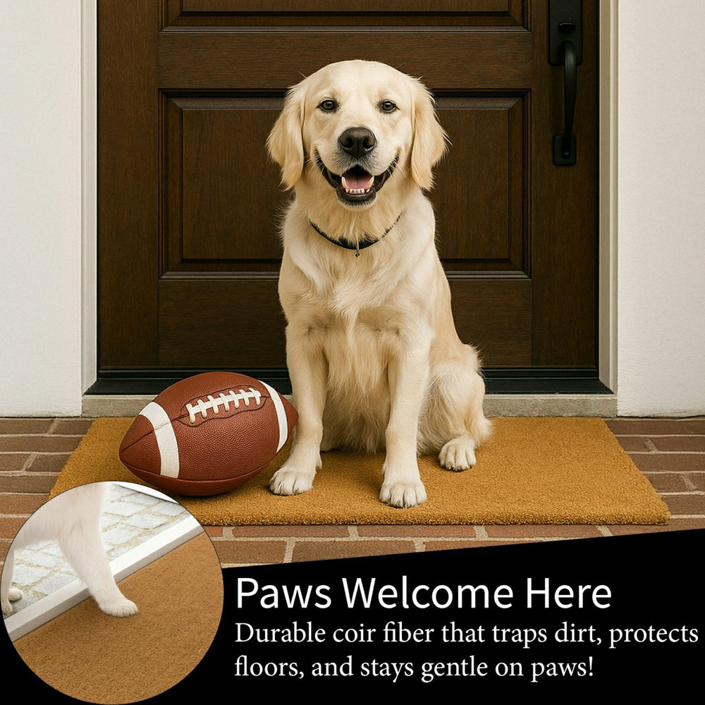 Coir Mat, 16"x28", New York Giants, NFL
