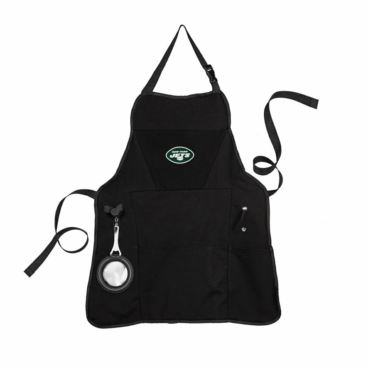 Grill Apron, Black, New York Jets, NFL