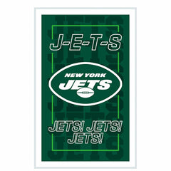 New York Jets NFL Football Rectangle Neolite LED Decor, NFL, Home