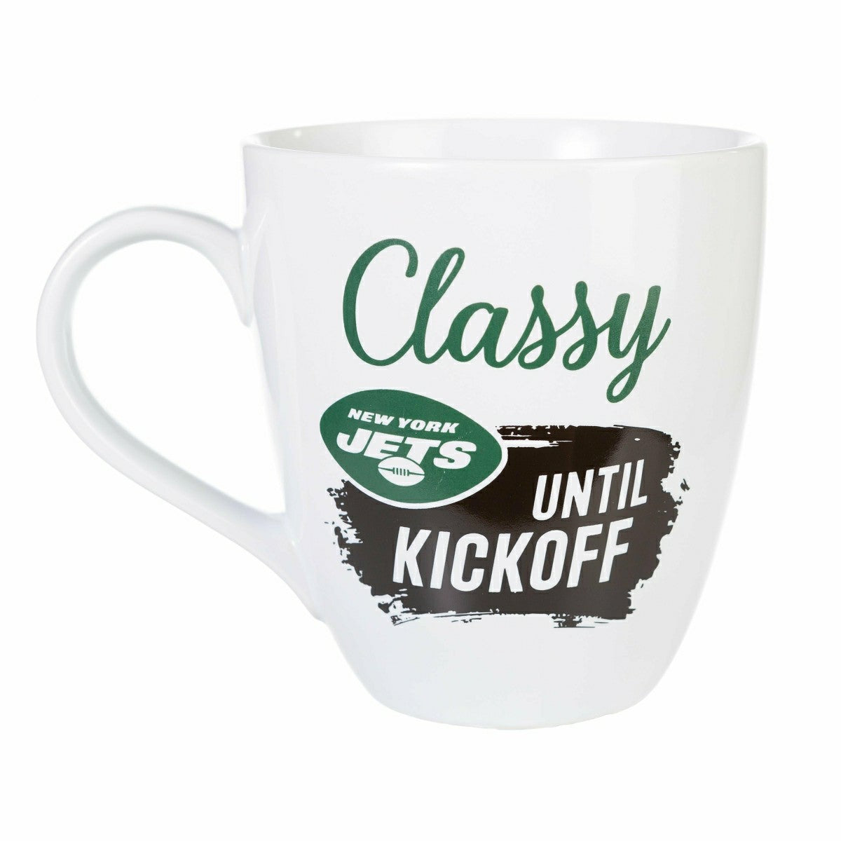 New York Jets, Ceramic Cup O'Java 17oz Gift Set, NFL, Home