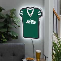 New York Jets NFL Football Jersey Edgelite LED Decor, NFL