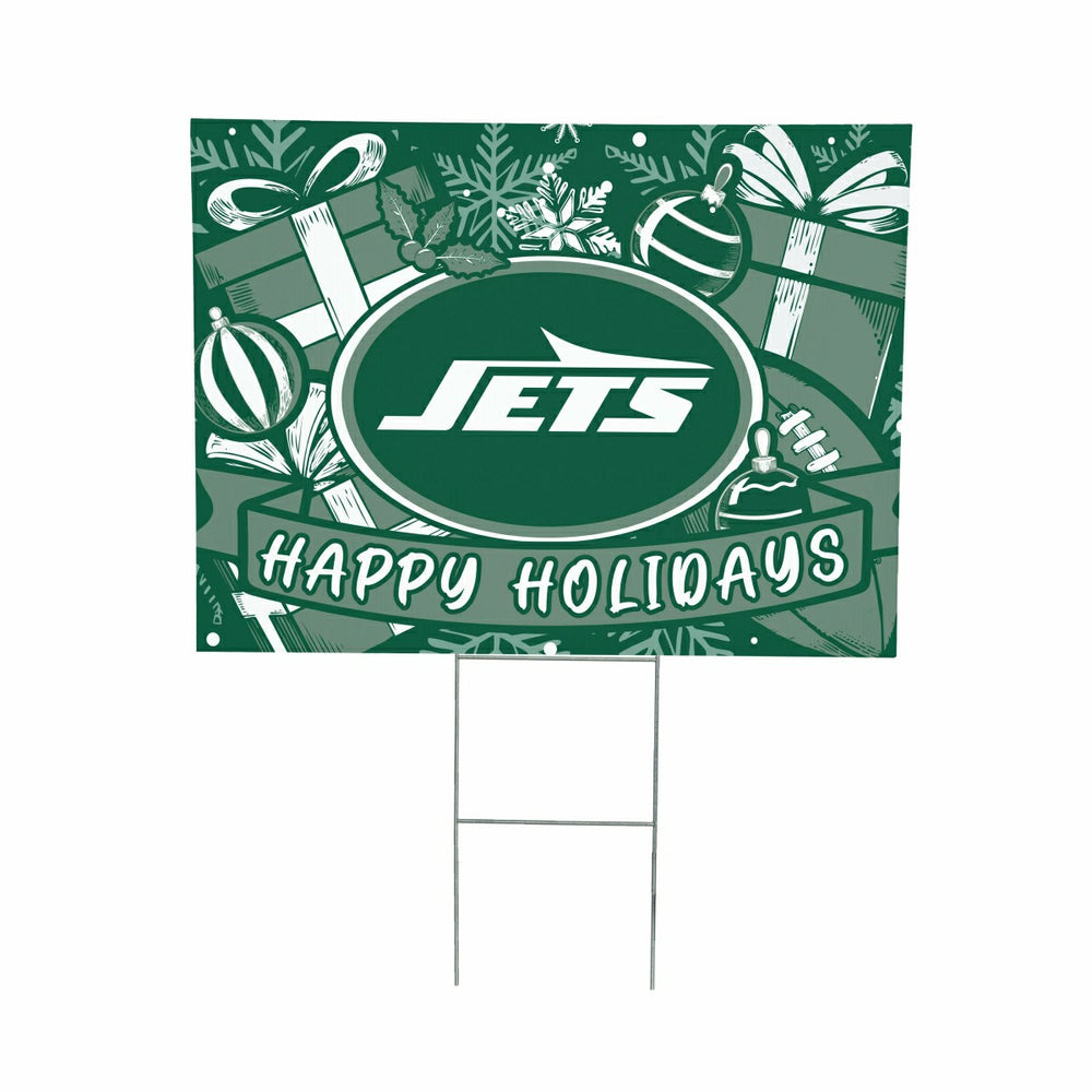 New York Jets Yard Sign, Holiday, NFL, Home