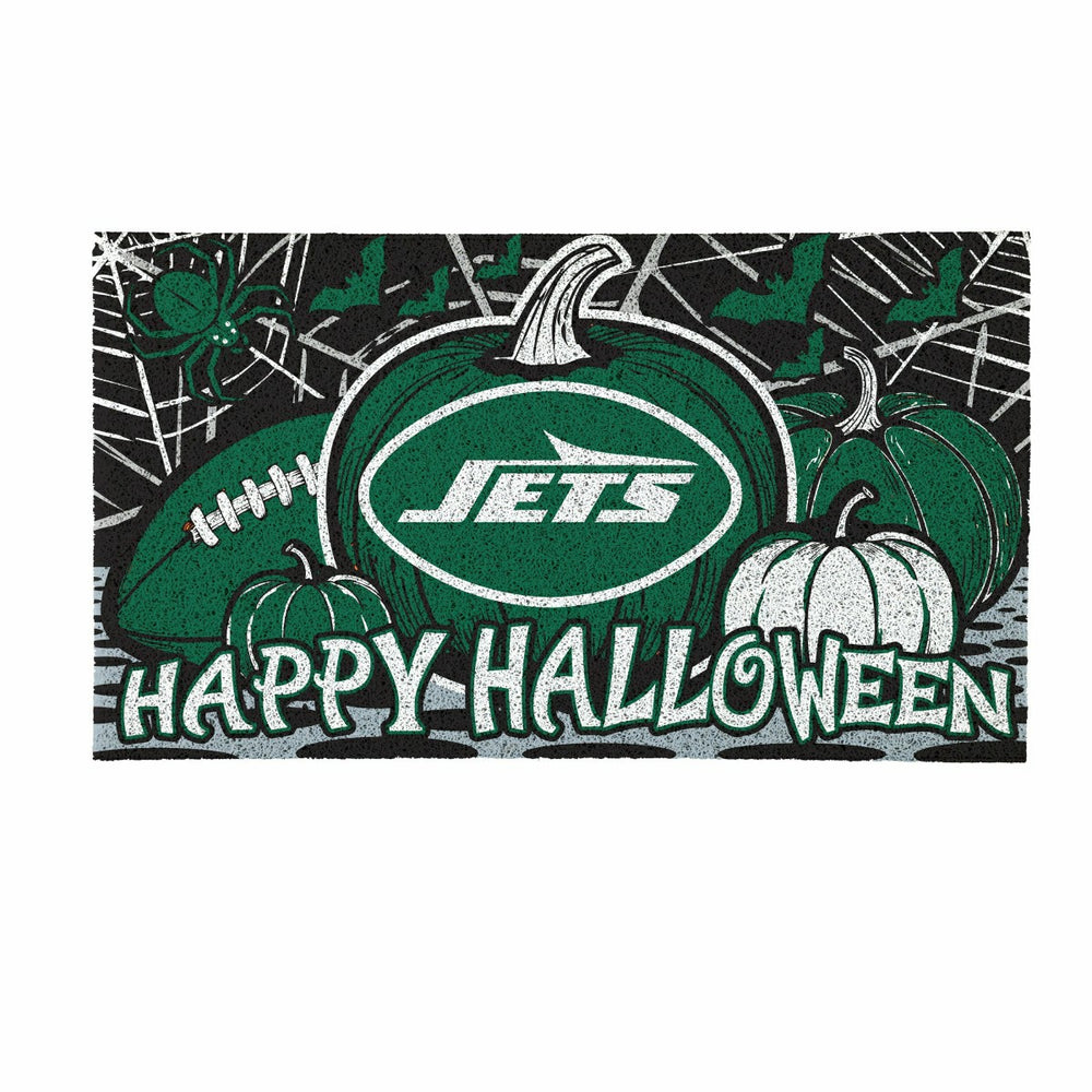 New York Jets Halloween PVC Mat, 28"x16", NFL