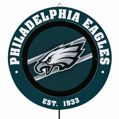 Philadelphia Eagles, Metal Lite, Round, NFL
