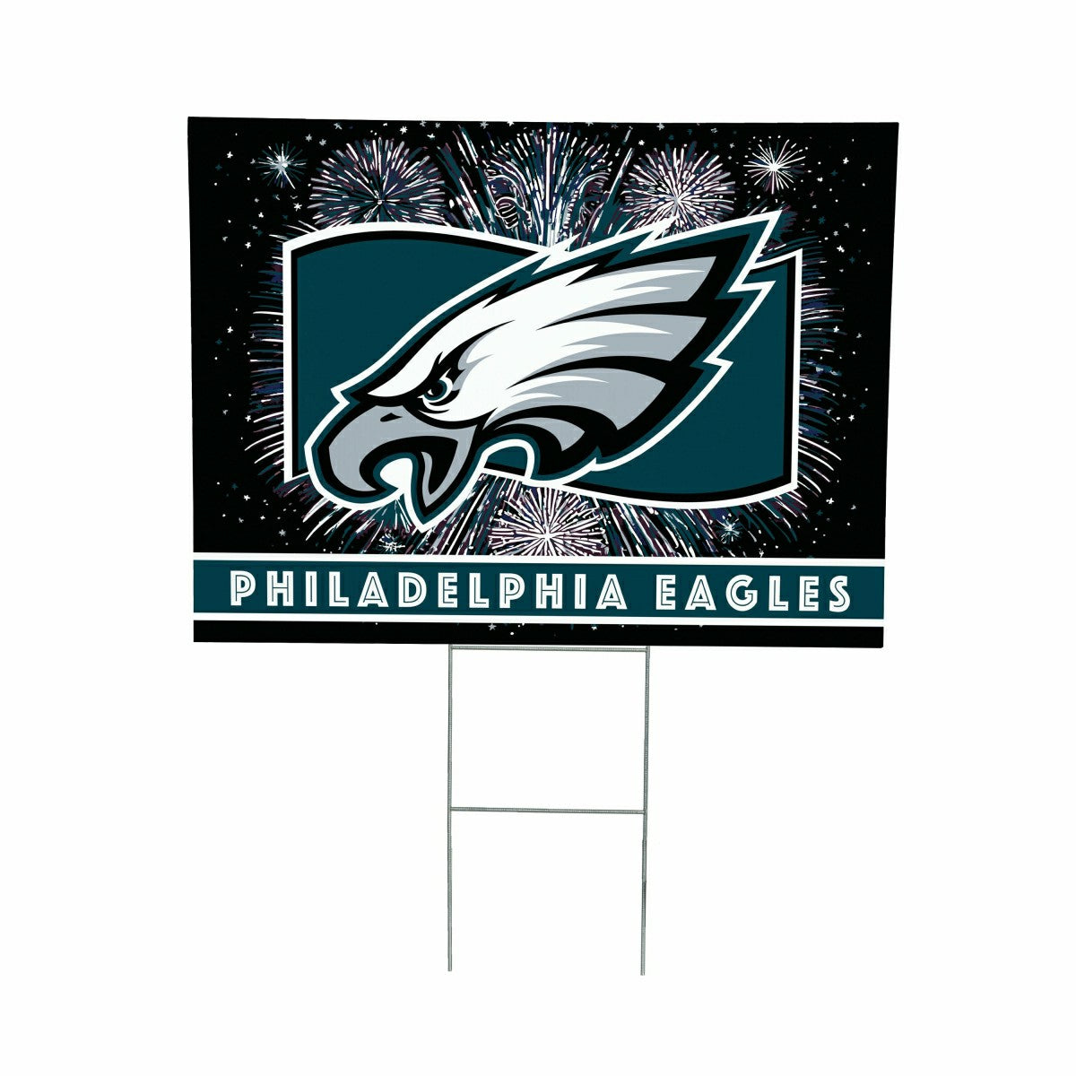 Philadelphia Eagles Yard Sign, Patriotic, NFL, Home