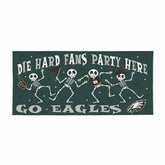 Philadelphia Eagles Flocked Coir Halloween Sassafras Switch Mat, 22"x1, NFL