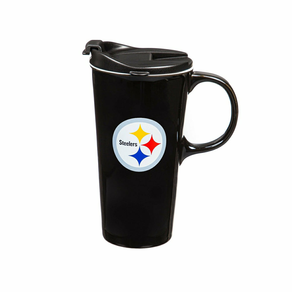 Pittsburgh Steelers, 17oz Boxed Travel Latte, NFL, Home