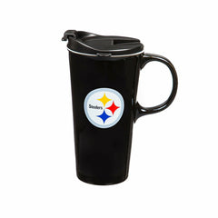 Pittsburgh Steelers, 17oz Boxed Travel Latte, NFL, Home