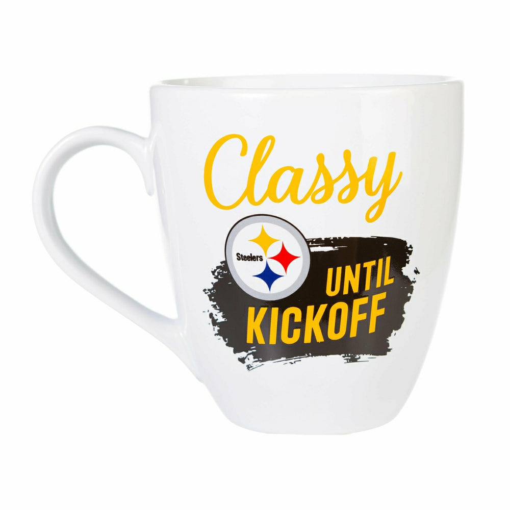 Pittsburgh Steelers, Ceramic Cup O'Java 17oz Gift Set, NFL