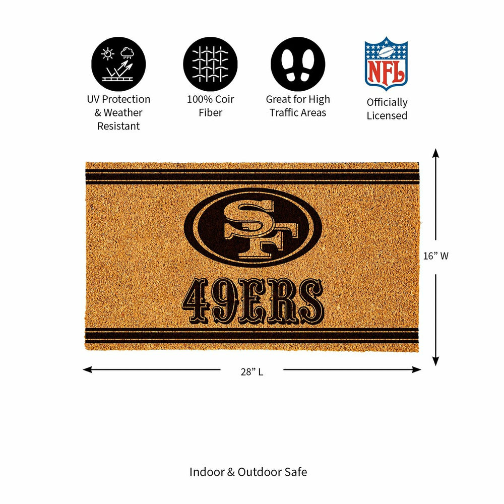 San Francisco 49ers, Coir Mat 1C, NFL