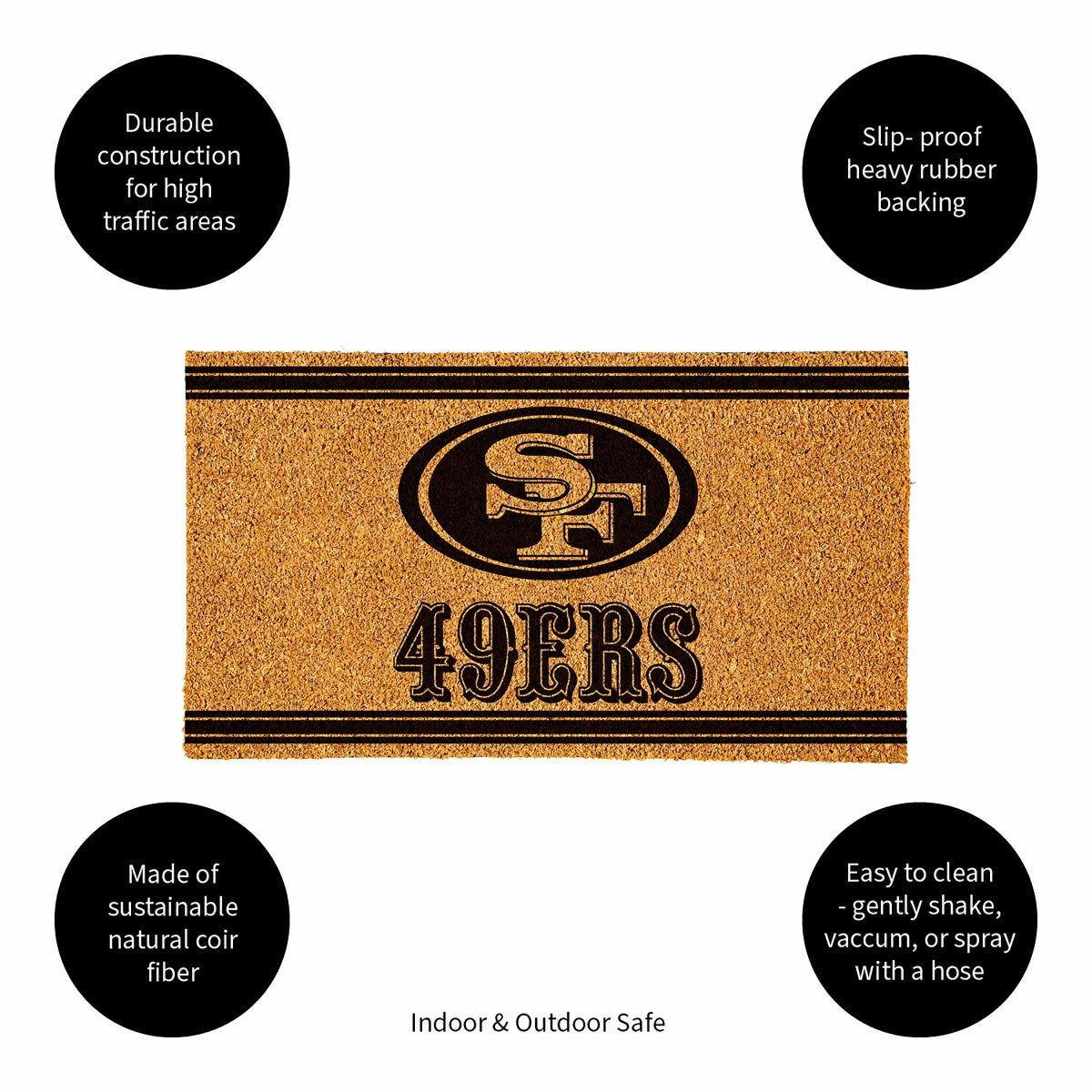 San Francisco 49ers, Coir Mat 1C, NFL