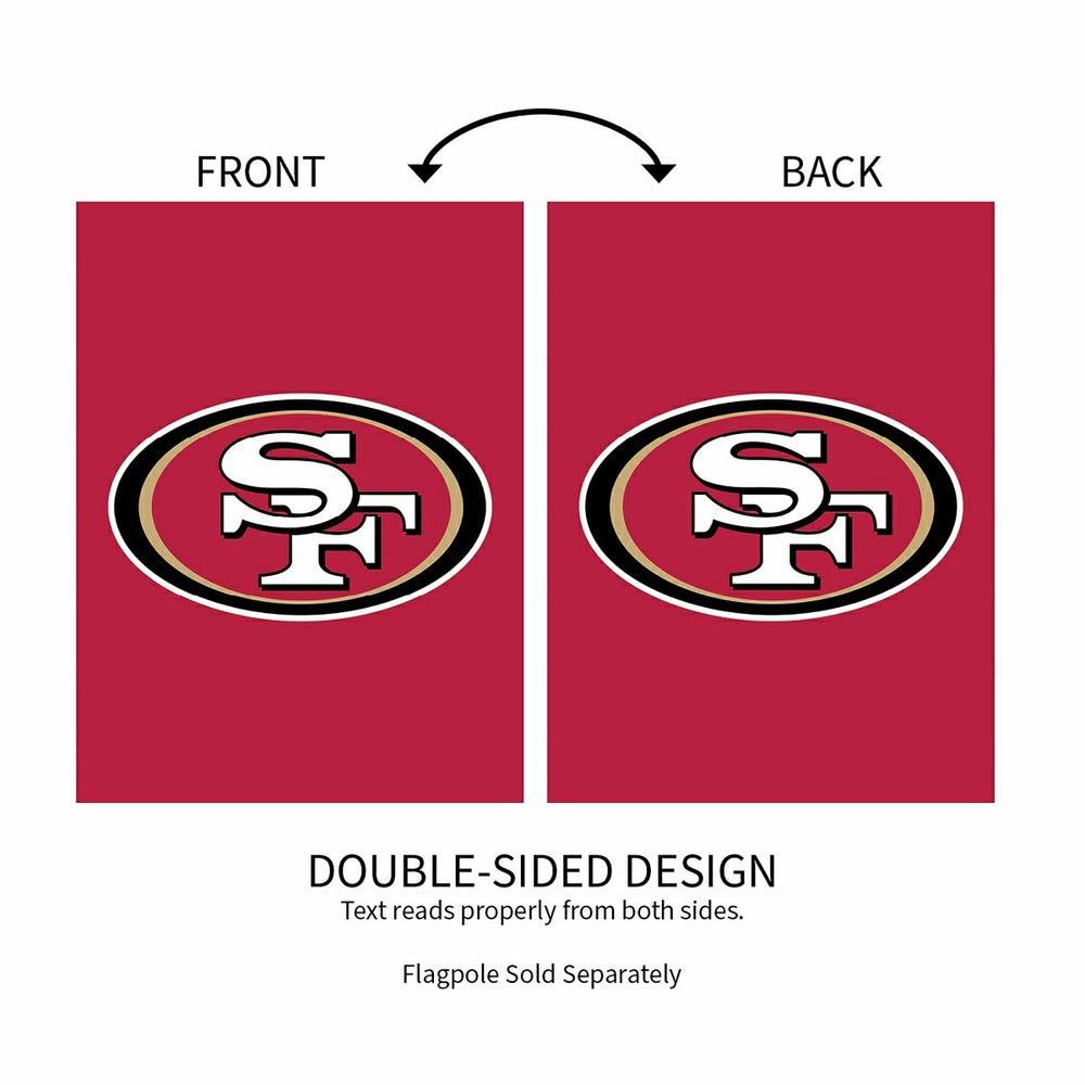 Applique Flag, Gar., San Francisco 49ers, NFL, Home