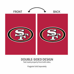 Applique Flag, Gar., San Francisco 49ers, NFL, Home