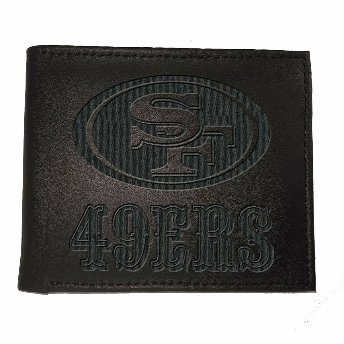 San Francisco 49ers, Bi-Fold Wallet, Black, NFL, Home