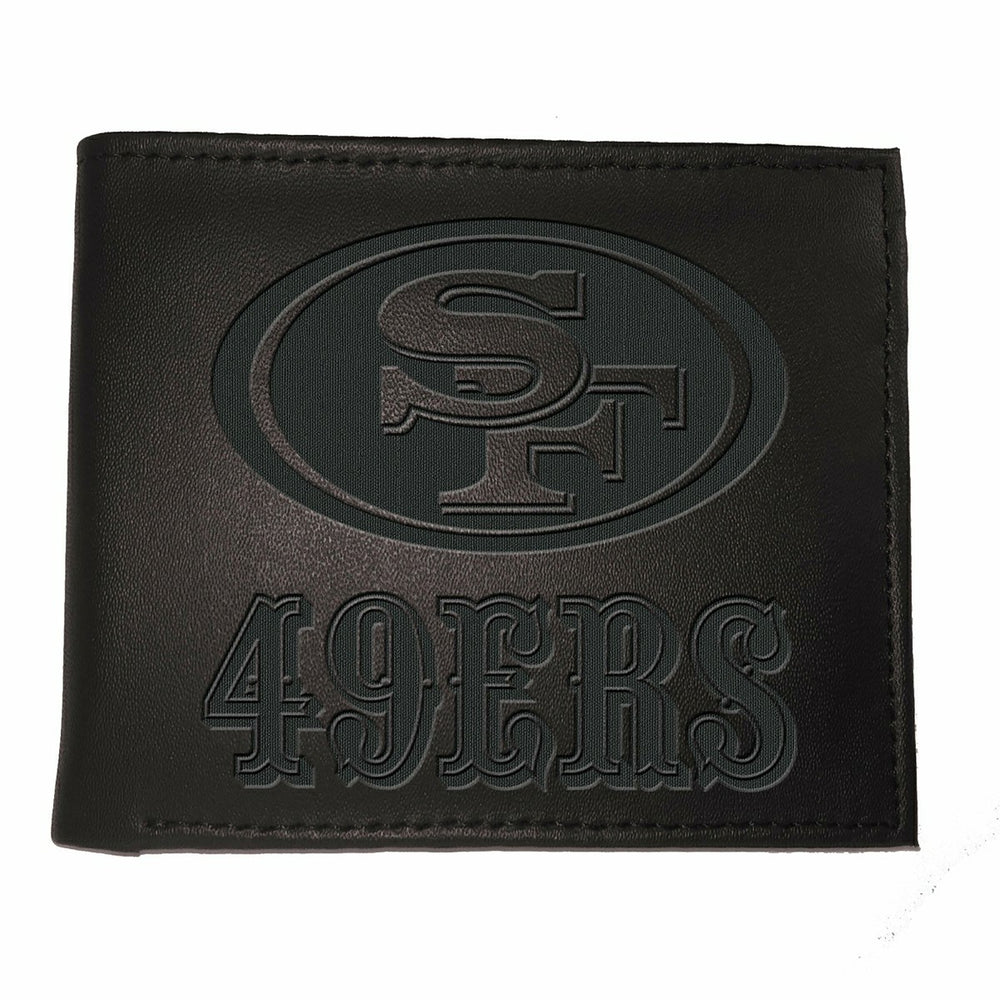 San Francisco 49ers, Bi-Fold Wallet, Black, NFL, Home