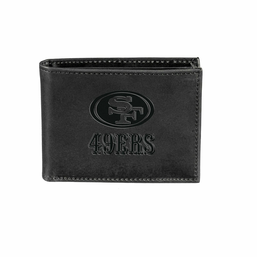 San Francisco 49ers, Bi-Fold Wallet, Black, NFL, Home