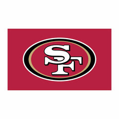 Full Color PVC Mat, 16" x 28", San Francisco 49ers, NFL