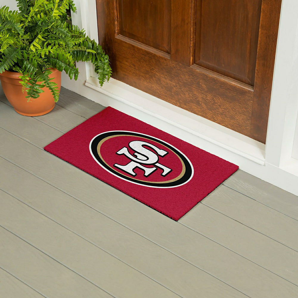 Full Color PVC Mat, 16" x 28", San Francisco 49ers, NFL