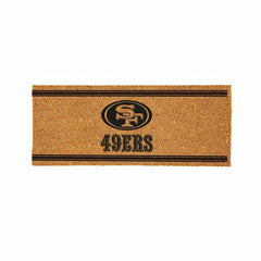 San Francisco 49ers Extra Large One Color Coir Mat, 60"x24", NFL