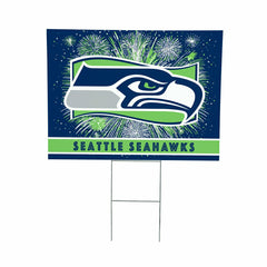 Seattle Seahawks Yard Sign, Patriotic, NFL, Home