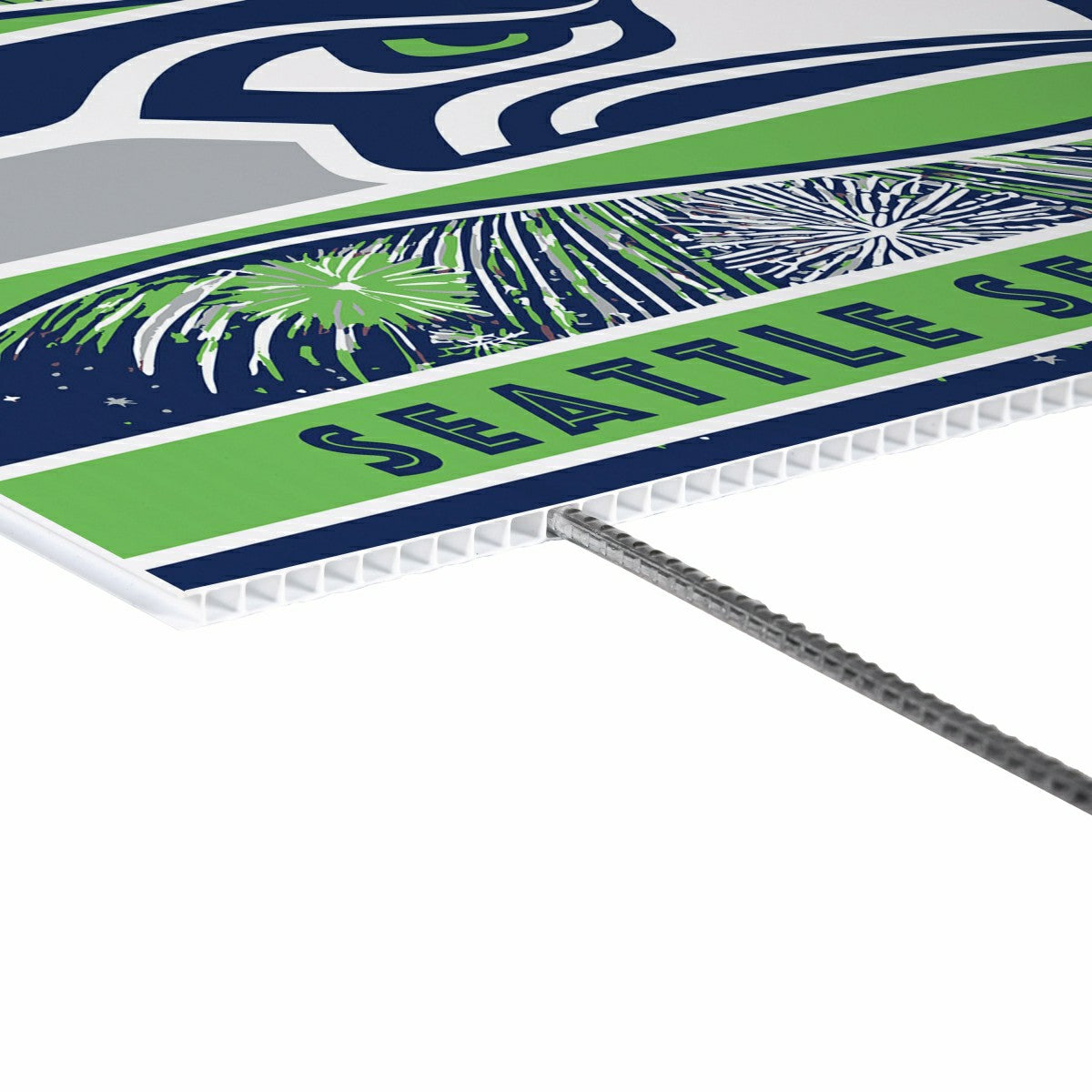 Seattle Seahawks Yard Sign, Patriotic, NFL, Home