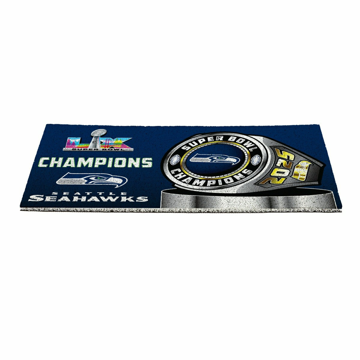 Seattle Seahawks, Super Bowl 60, Ring, Turf Mat, Color, NFL