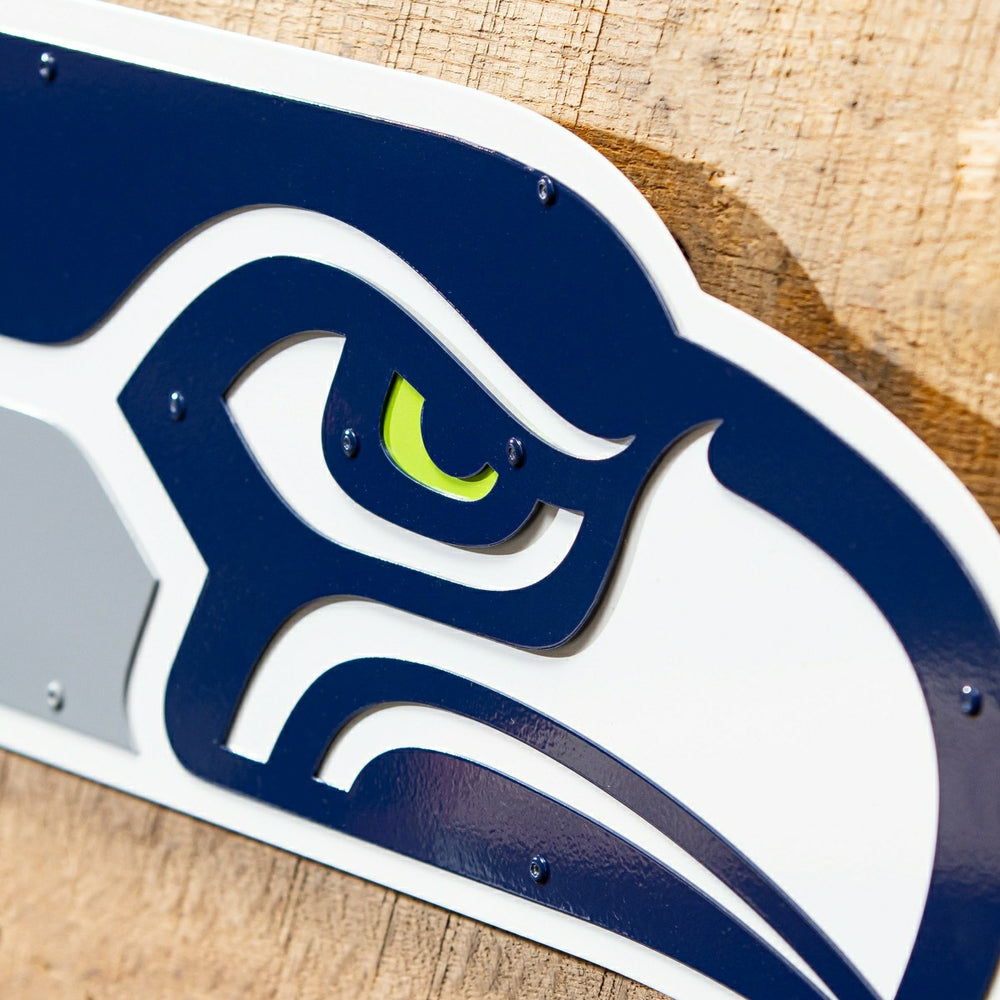 Seattle Seahawks Premier Metal Wall Art, NFL, Home