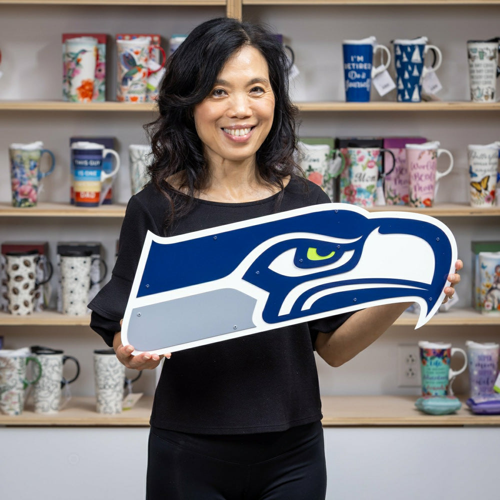 Seattle Seahawks Premier Metal Wall Art, NFL, Home