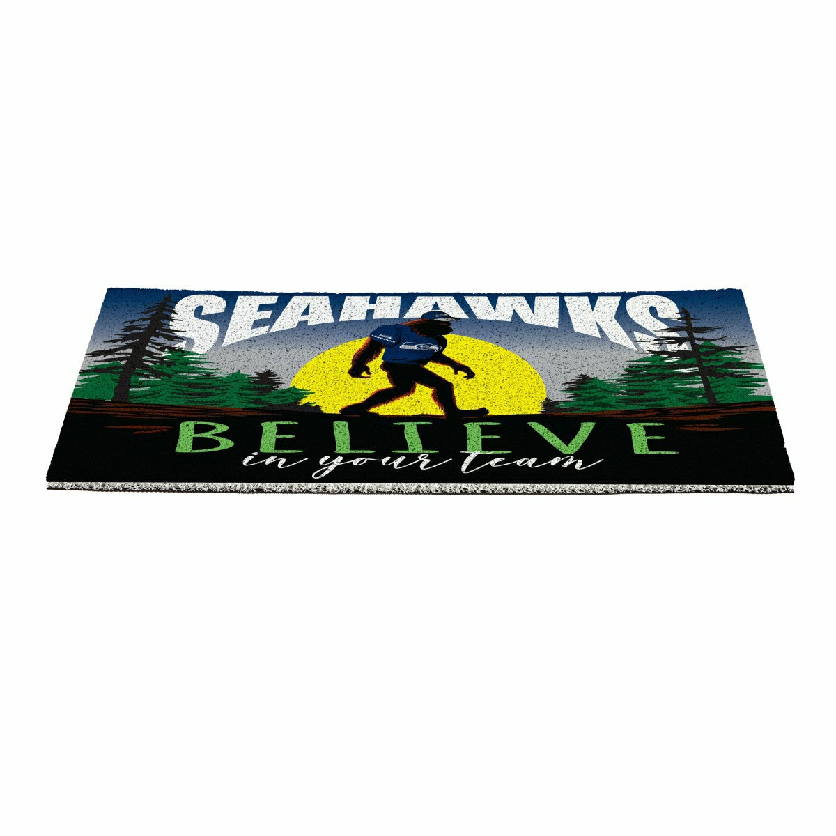 Seattle Seahawks Bigfoot PVC Mat, 28"x16", NFL