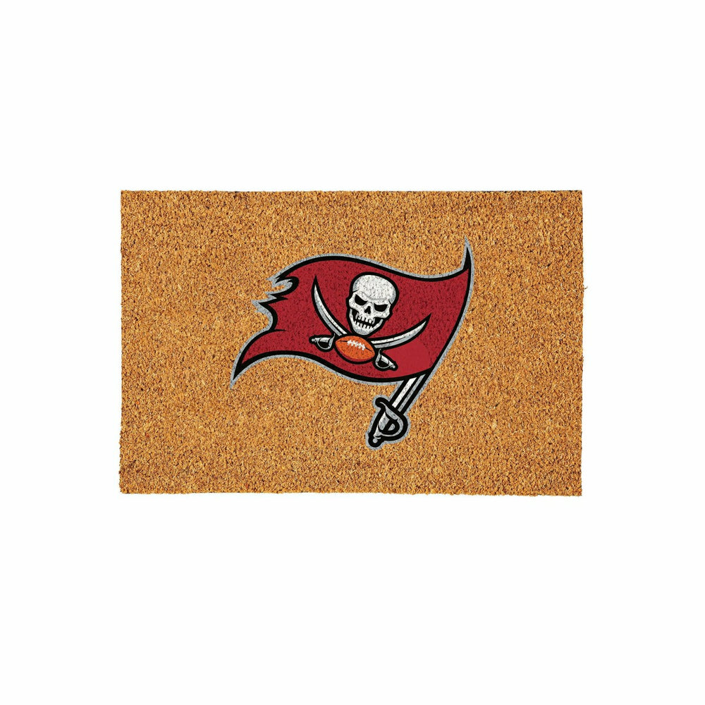 Tampa Bay Buccaneers Large Full Color Coir Mat, 36"x24", NFL