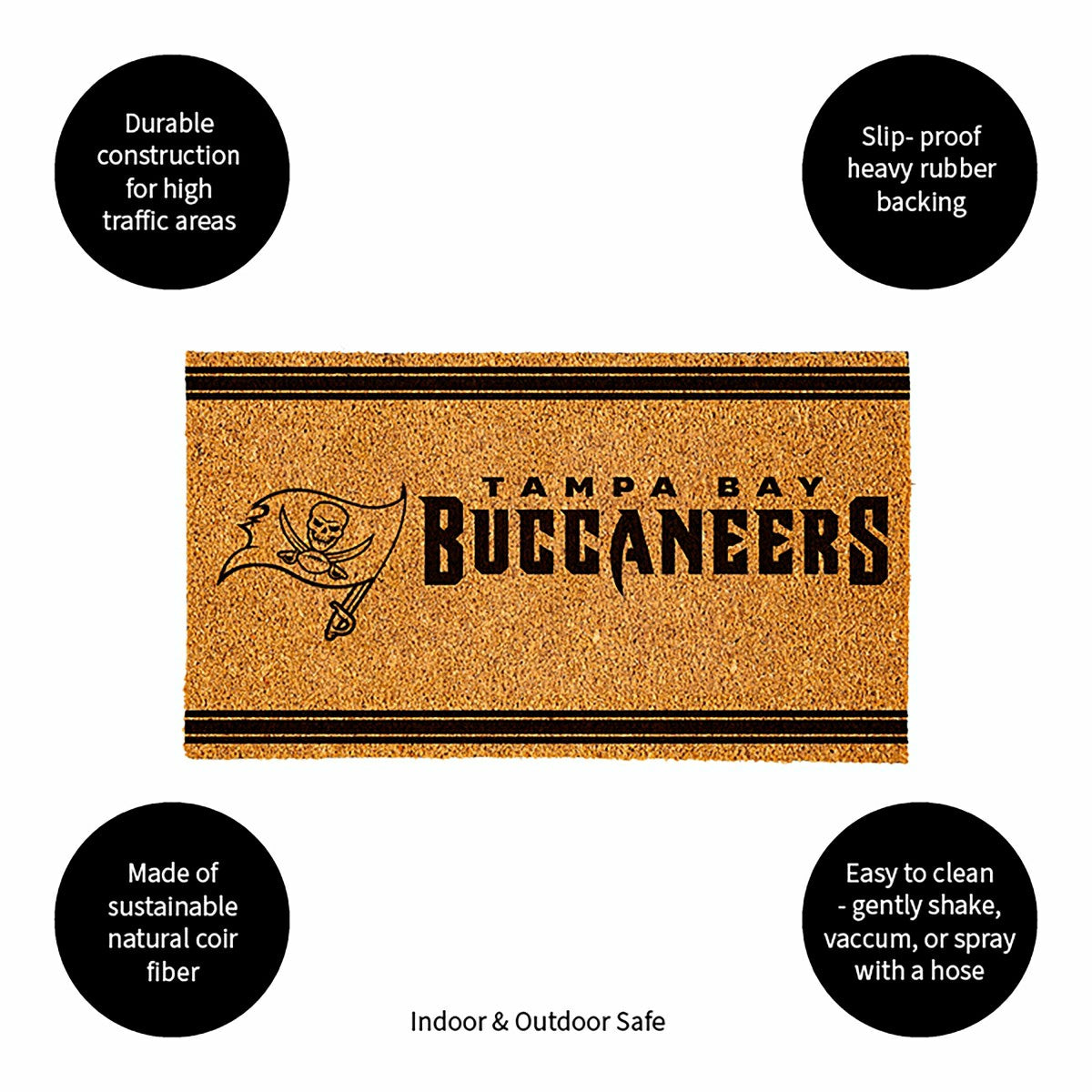 Tampa Bay Buccaneers, Coir Mat 1C, NFL