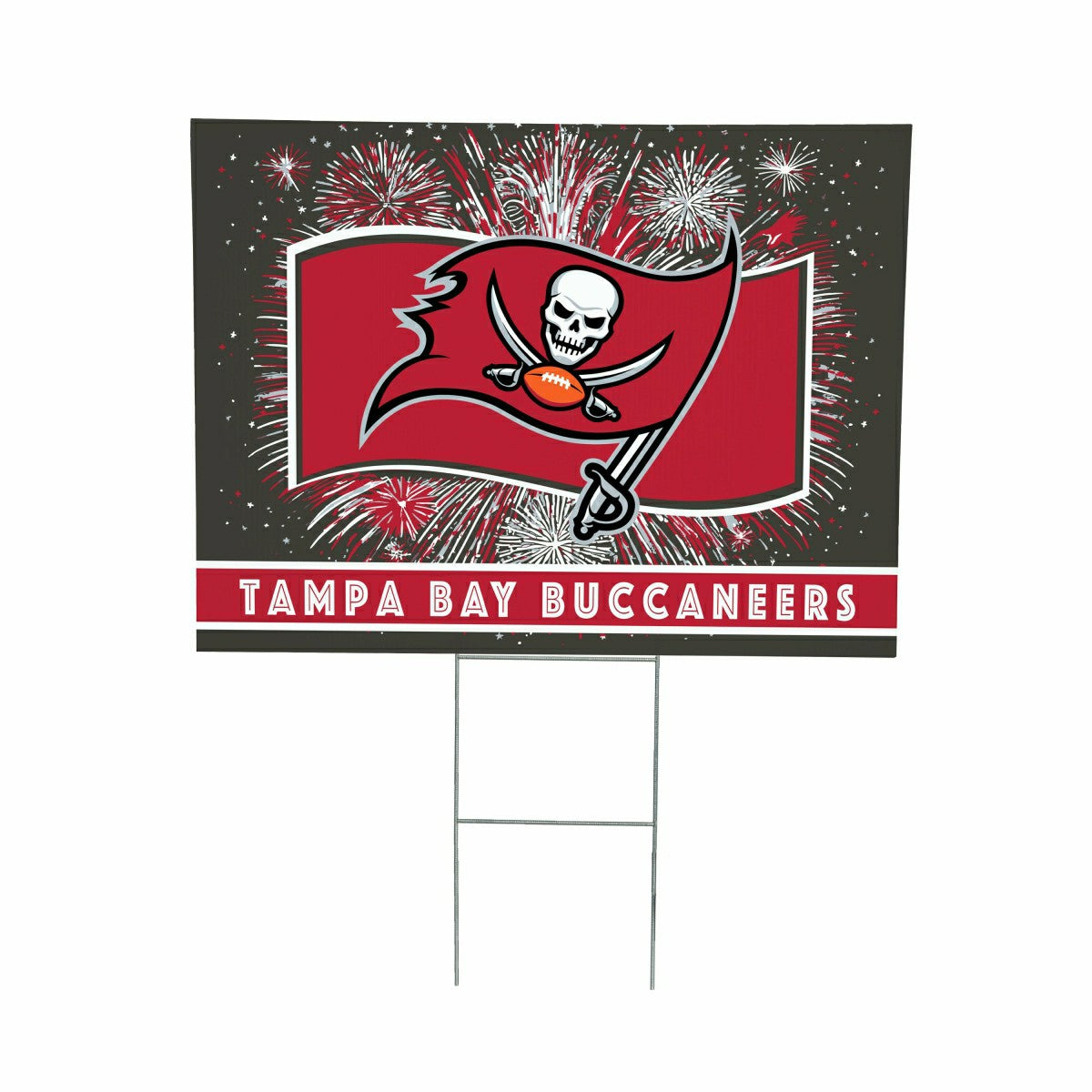 Tampa Bay Buccaneers Yard Sign, Patriotic, NFL, Home
