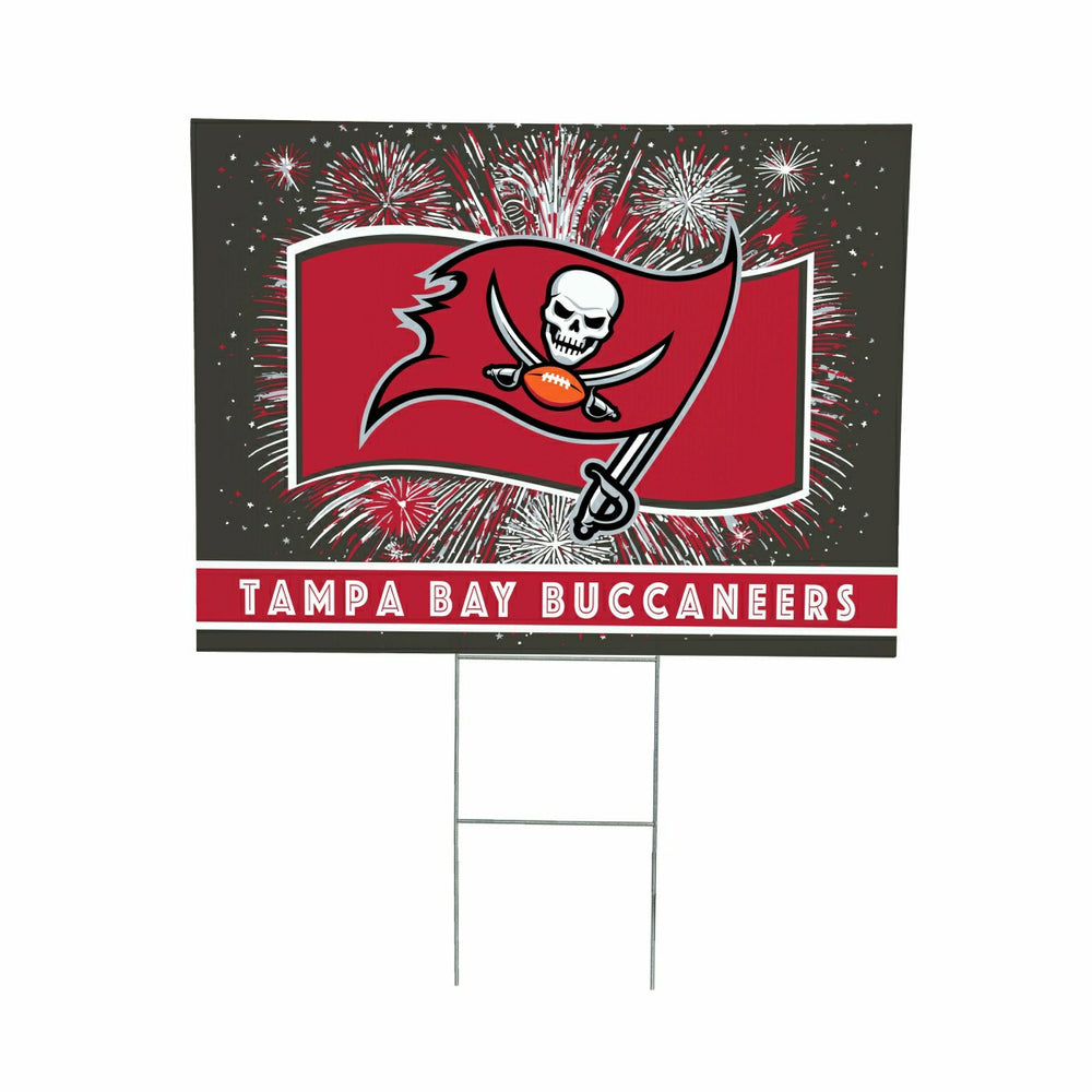 Tampa Bay Buccaneers Yard Sign, Patriotic, NFL, Home