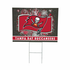 Tampa Bay Buccaneers Yard Sign, Patriotic, NFL, Home