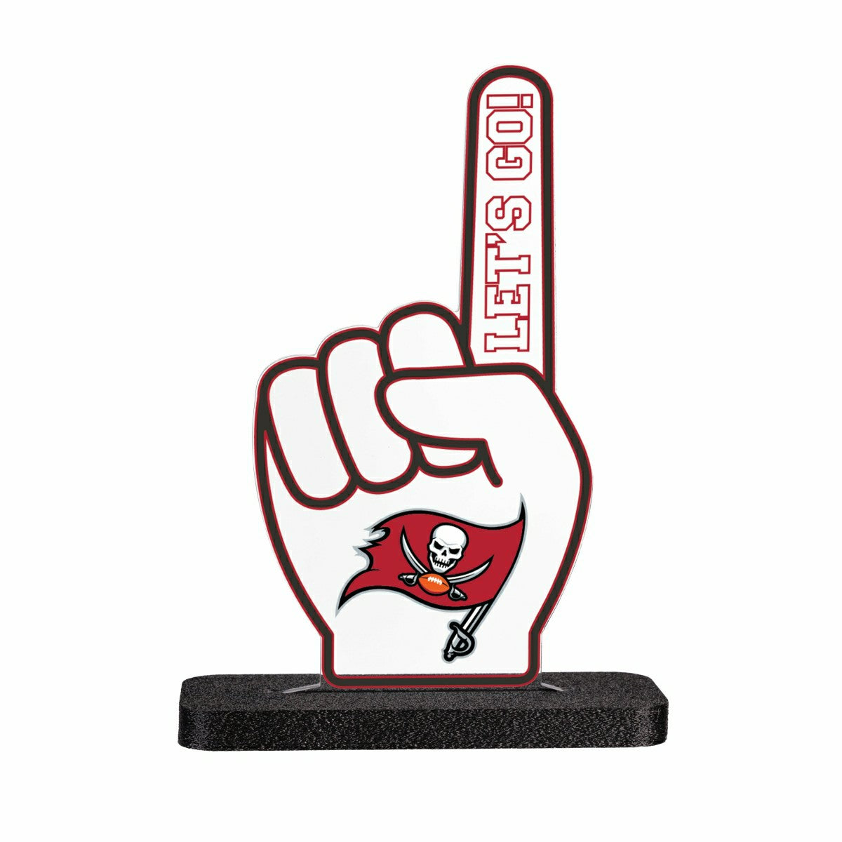 Tampa Bay Buccaneers NFL Football Foam Finger Desklite LED Decor, NFL, Home