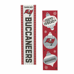 47" Double Sided Leaner, Tampa Bay Buccaneers, Christmas, NFL, Home